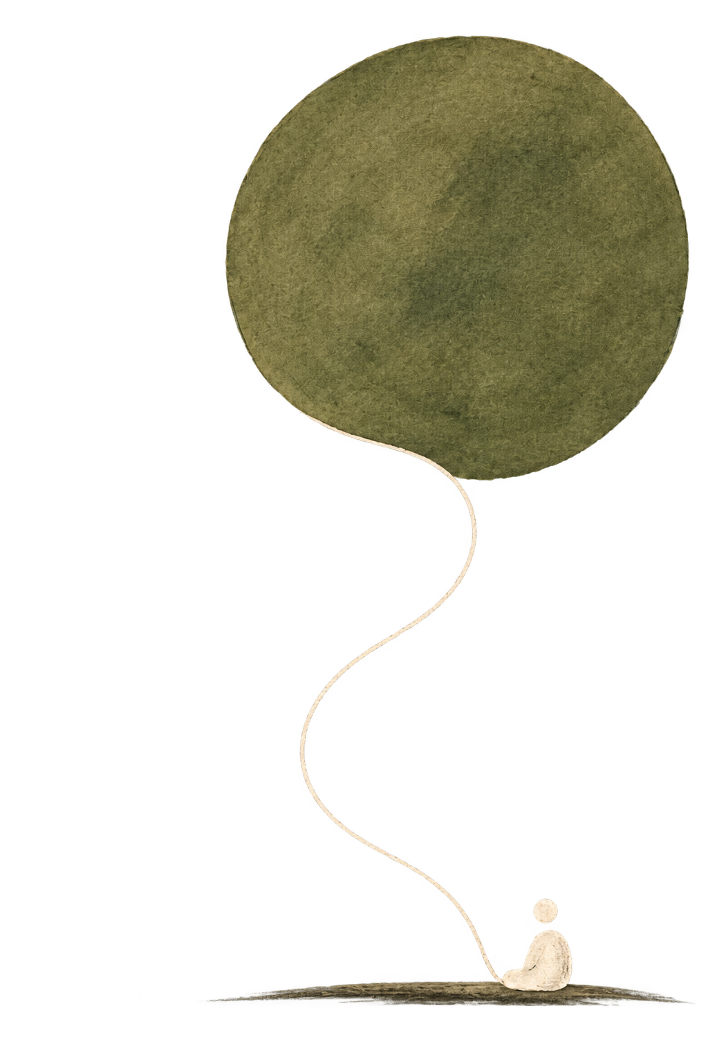 Illustration of intelligence connected to a person